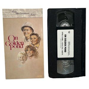 On Golden Pond VHS Movie 1993 Henry Fonda Jane Fonda Katherine Hepburn